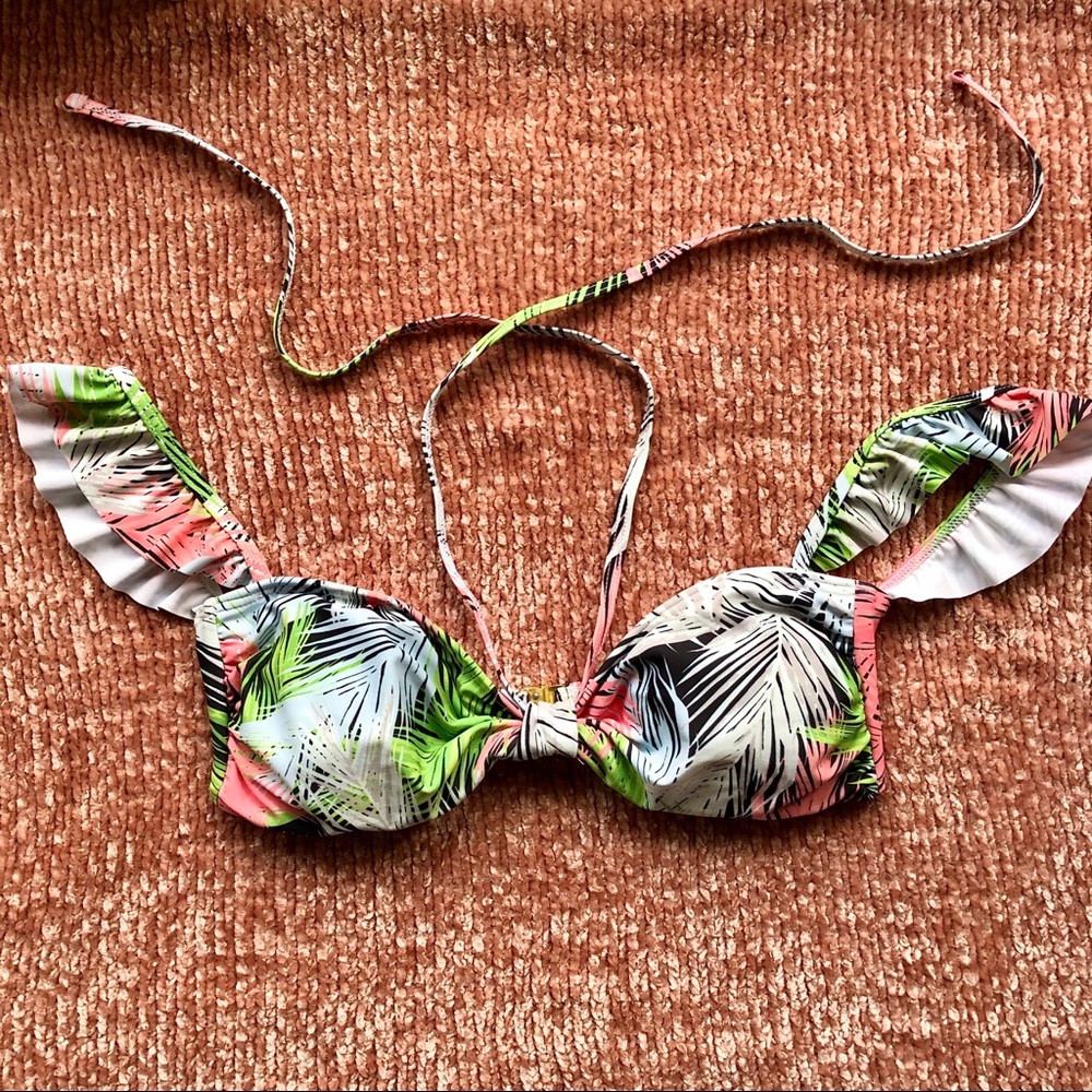 NEW Off-The-Shoulder Tropical Swim Top